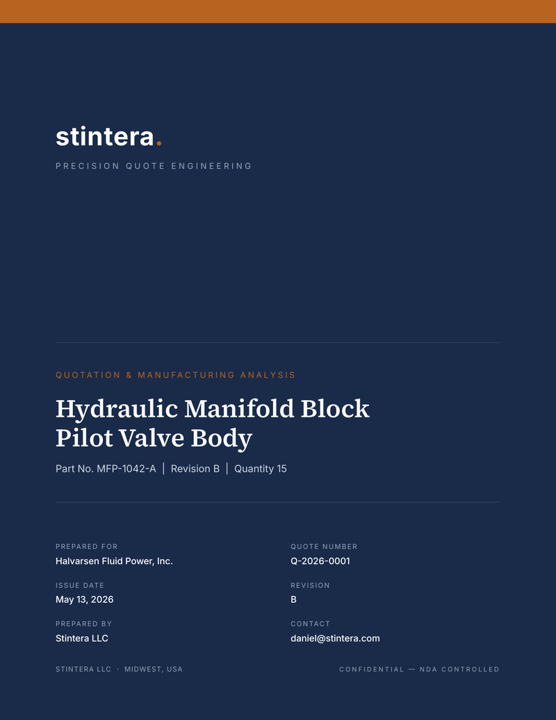Stintera analyst quote PDF cover